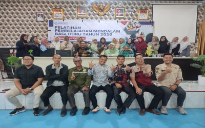 Pelatihan Pembelajaran Mendalam SMK Kabupaten Kampar